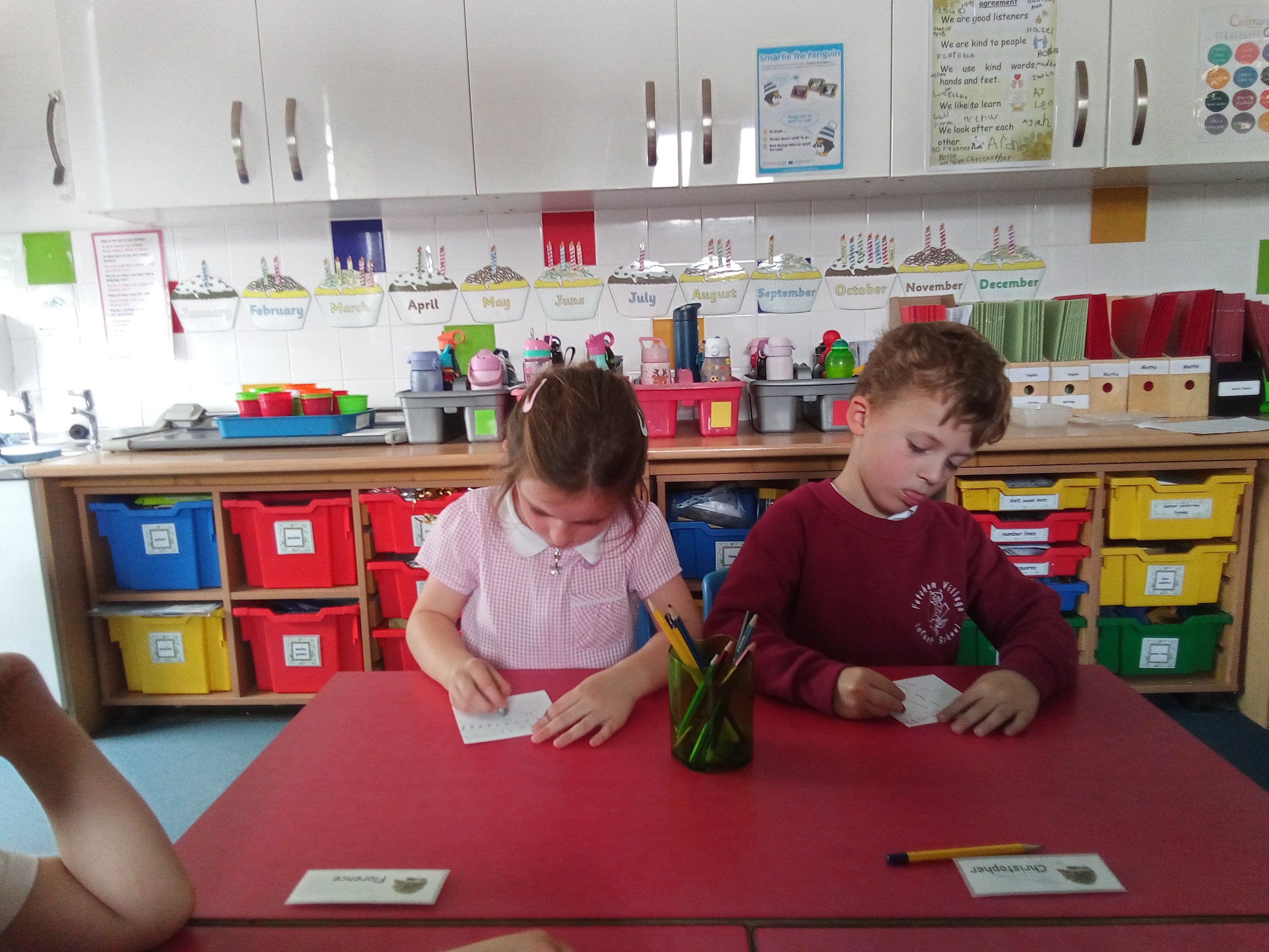 Hedgehogs class photo