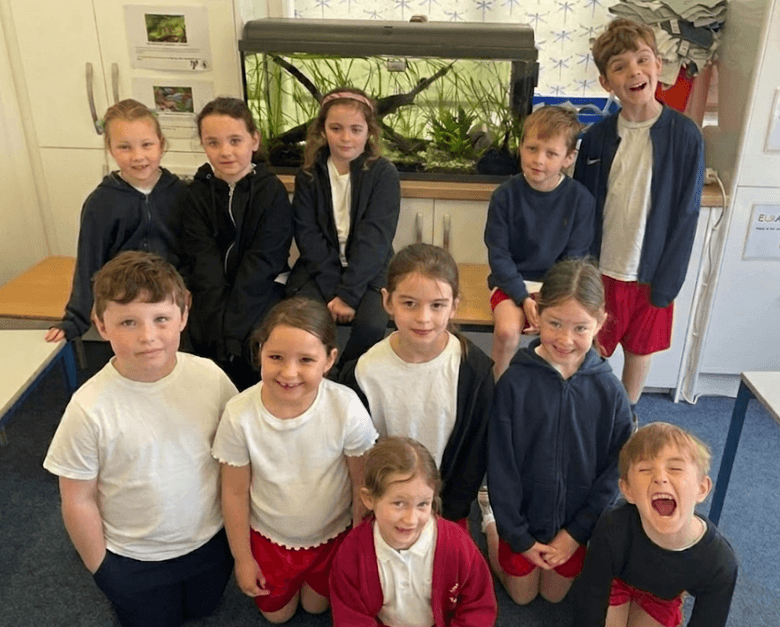 Otters class photo